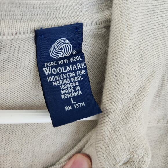 John Ashford Italian Merino Wool Large pullover - Picture 3 of 5